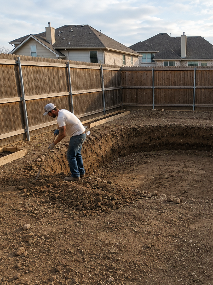 construction starts